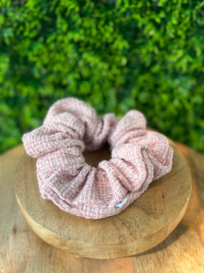 Scrunchie aus Tweed Rosa M